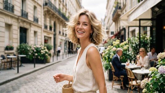 ParisSelectBook - Fini le carré classique cet été : cette coupe aérienne plébiscitée par les coiffeurs donne du volume sans brushing