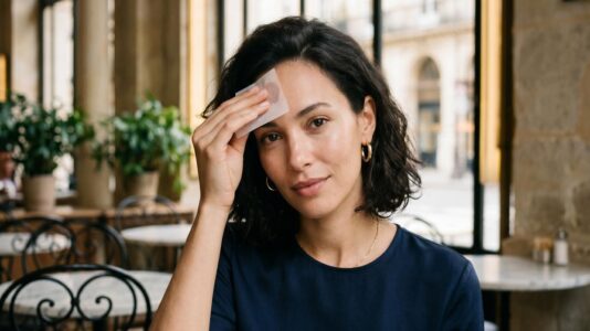 ParisSelectBook - « Je n'ai plus besoin de poudrer mon visage toutes les deux heures » : cette retouche express stoppe les brillances sans surcharge