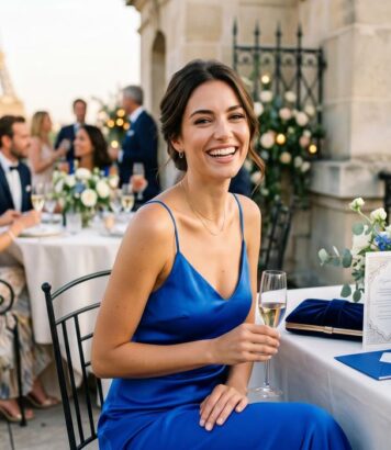 ParisSelectBook - Fini le jaune beurre en robe d'invitée de mariage : cette couleur vive s'impose sur tous les faire-part en 2026