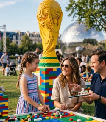ParisSelectBook - Coupe du Monde 2026 à Paris : la première Fan Zone LEGO au monde débarque à la Villette pour vibrer en famille
