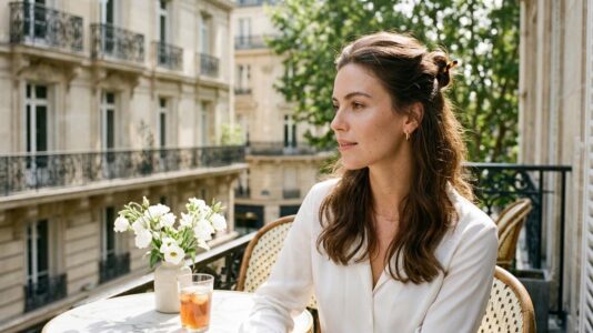 ParisSelect - « Cette coiffure favorise la circulation de l'air autour du visage » : le geste simple des coiffeuses pour rester fraîche cet été