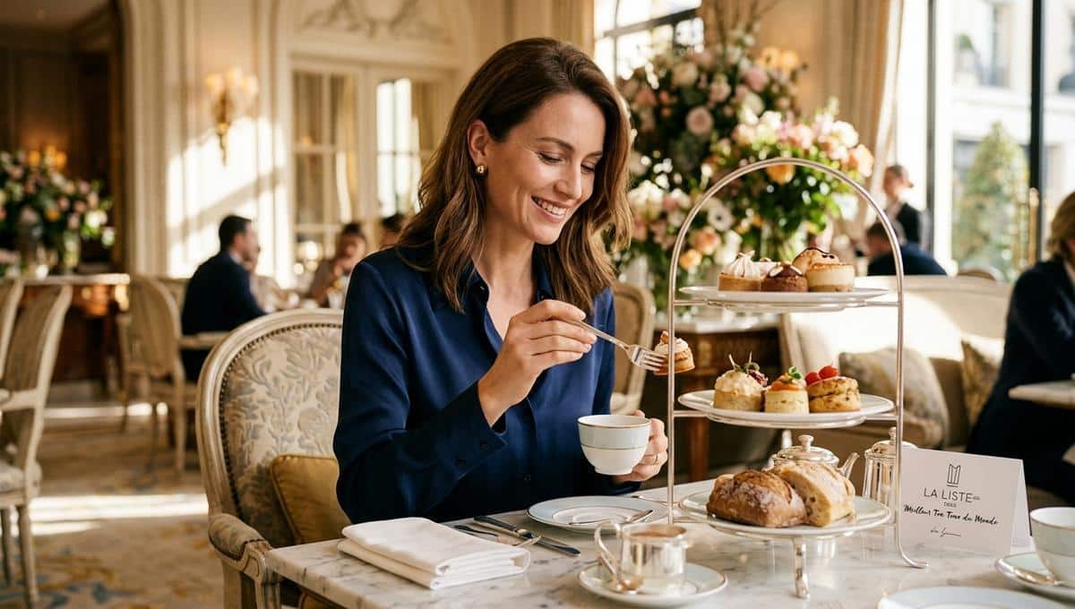 Tea Place Ranking According to La Liste's 2026 ranking, this Parisian luxury hotel serves ...