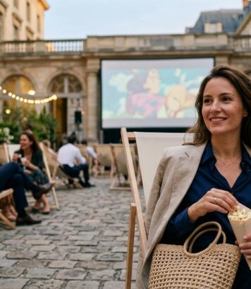 ParisSelect - Ce cinéma en plein air à 6€ dans une cour secrète de Paris projette Miyazaki et Astérix début juillet