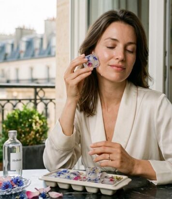 ParisSelect - Ces glaçons d'hydrolat font fondre les poches et réveillent le teint tout l'été