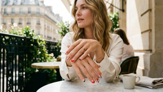 ParisSelect - Fini la manucure unie cet été : cette tendance graphique minimaliste change tout sans en faire trop