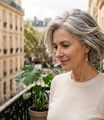 ParisSelectBook - « Un filtre flou sur la peau » : cette coloration Iced Cappuccino Grey sublime les cheveux gris après 50 ans sans les masquer