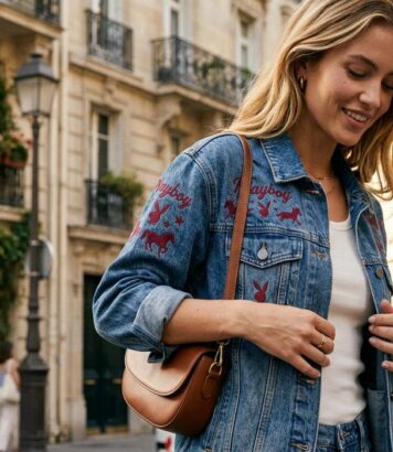 ParisSelectBook - À moins de 50€, cette veste en jean Undiz x Playboy coche toutes les cases de l'été western Y2K