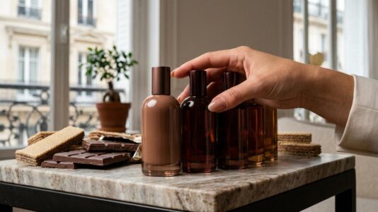 ParisSelectBook - KitKat décline ses barres chocolatées en une collection de six vernis à ongles parfumés qui sentent vraiment le chocolat