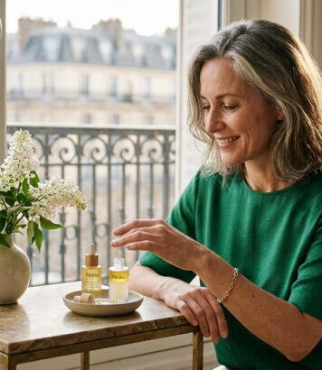 ParisSelectBook - Ce booster Melvita à la texture biphasée lisse la peau après 40 ans et remplace le masque de nuit sans rinçage