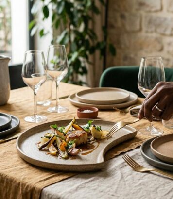 ParisSelectBook - Mory Sacko debarque chez Maisons du Monde avec une collection art de la table signee des 6,99 euros