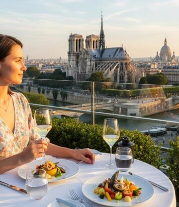 ParisSelectBook - Langosteria ouvre sa terrasse panoramique au 7e étage du Cheval Blanc Paris avec vue sur Notre-Dame