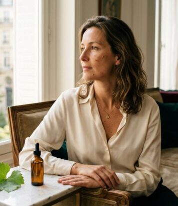 ParisSelectBook - Le sérum Vinoperfect de Caudalie affiche 63% de taches en moins après un flacon grâce à cette molécule extraite de la vigne