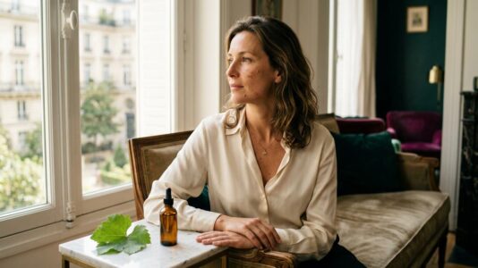 ParisSelectBook - Le sérum Vinoperfect de Caudalie affiche 63% de taches en moins après un flacon grâce à cette molécule extraite de la vigne