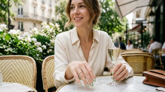 ParisSelectBook - Le vert pistache détrône le rose sur les ongles cet été : la manucure qui affole les instituts avec +171% de recherches