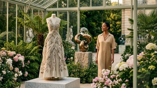 ParisSelectBook - Aux jardins du Musée Rodin, Dior expose la collection haute couture de Jonathan Anderson jusqu'à dimanche