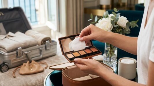 ParisSelectBook - Ce disque de coton glissé dans mes palettes de maquillage a sauvé mes poudres compactes de la casse en voyage