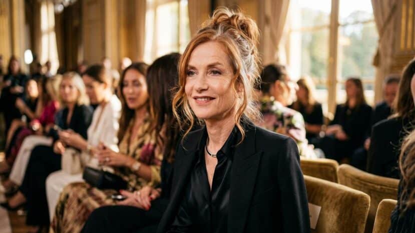 ParisSelectBook - À 73 ans, Isabelle Huppert dégaine la coiffure rajeunissante qui sublime les cheveux blancs après 60 ans