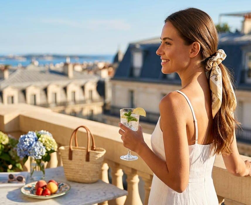 ParisSelectBook - “My hair is way too hot” : 5 easy summer hairstyles with a scrunchie to survive the next heatwave