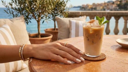 ParisSelectBook - Coconut Latte Nails are quietly replacing the classic white summer manicure, and they flatter every tan