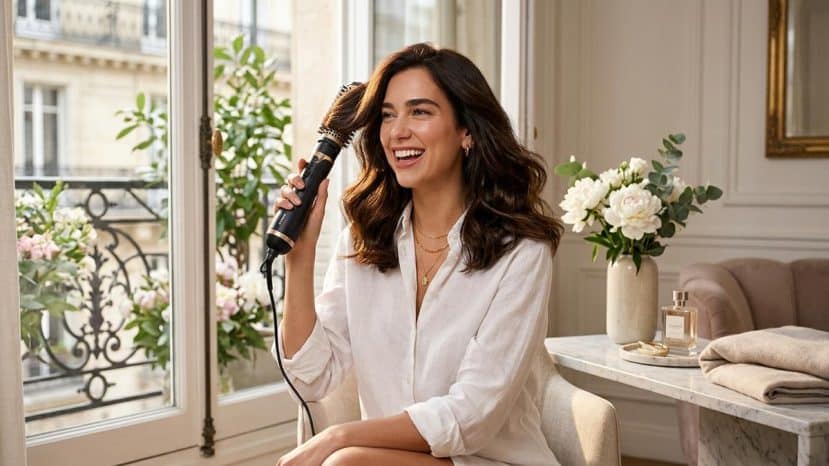 ParisSelectBook - À 43,40 euros chez Amazon, cette brosse soufflante Philips signe des brushing dignes de Dua Lipa