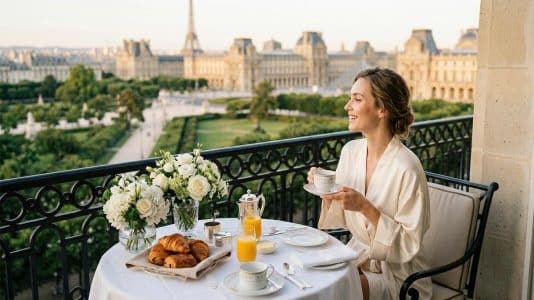 ParisSelectBook - La Réserve Paris et Le Meurice sacrés meilleurs hôtels du monde : la nuit dans ces palaces parisiens démarre à 1 800 euros
