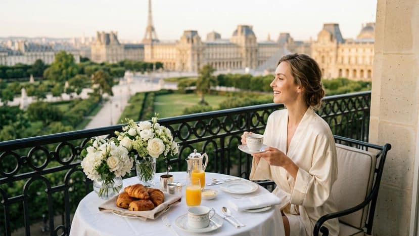 ParisSelectBook - La Réserve Paris et Le Meurice sacrés meilleurs hôtels du monde : la nuit dans ces palaces parisiens démarre à 1 800 euros