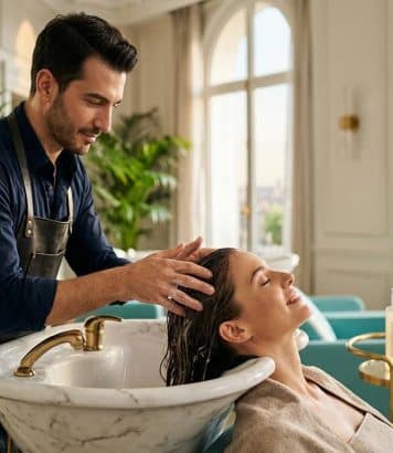 ParisSelectBook - Ce coiffeur italien du Four Seasons dévoile la vraie méthode de lavage des cheveux, et ce n'est pas 2 shampoings par semaine