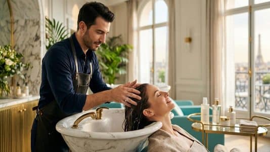 ParisSelectBook - Ce coiffeur italien du Four Seasons dévoile la vraie méthode de lavage des cheveux, et ce n'est pas 2 shampoings par semaine