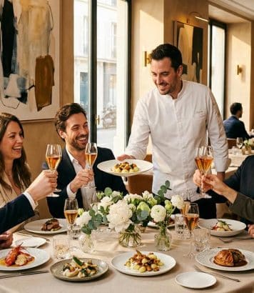 ParisSelectBook - Tomy & Co souffle ses 10 bougies : ce restaurant étoilé de Paris offre le second menu dégustation pendant dix jours