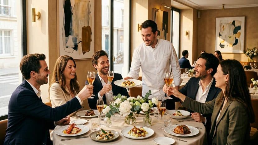 ParisSelectBook - Tomy & Co souffle ses 10 bougies : ce restaurant étoilé de Paris offre le second menu dégustation pendant dix jours