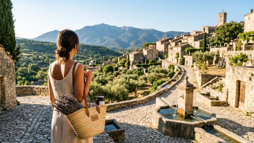 ParisSelectBook - Niché entre Lure et Mont Ventoux, ce village médiéval de la Drôme reste un secret bien garde loin des foules
