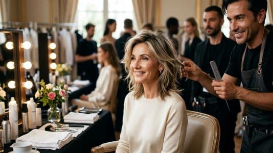 ParisSelectBook - À 57 ans, Clotilde Courau sacrifie ses longueurs pour LA coupe de cheveux qui rajeunit après 50 ans