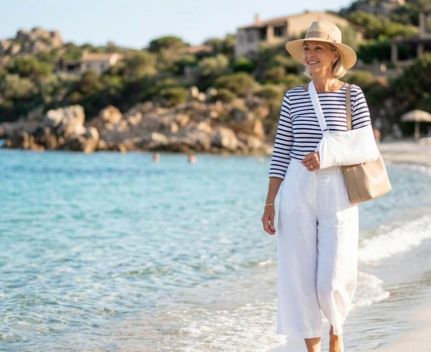 ParisSelectBook - Exit le short en jean cet été, Cristina Cordula mise sur ce bas oversize qui rajeunit la silhouette après 60 ans