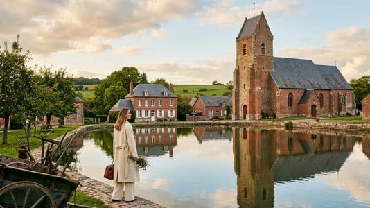 ParisSelectBook - Cachée à 2h de Lille, cette pépite figure parmi les Plus Beaux villages de France avec une mare pour place centrale