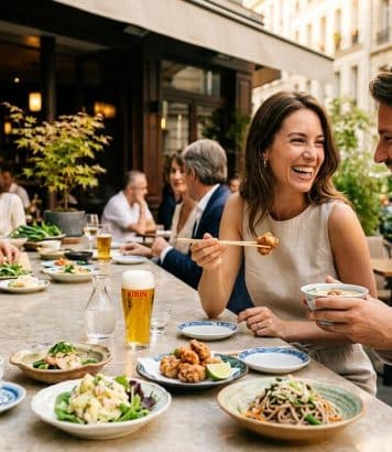 ParisSelectBook - Ce restaurant japonais gastronomique de Paris se transforme en comptoir d'été avec des assiettes dès 8 €