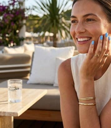 Hailey Bieber ditches her pearl nails for a sky-blue nail polish shade that will change everything this summer