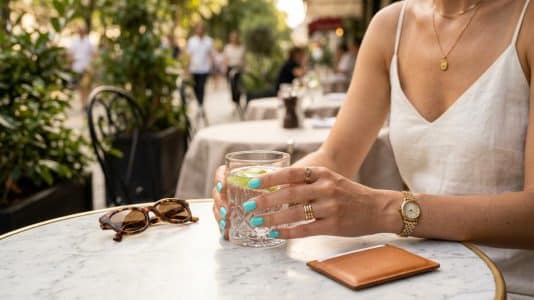 ParisSelectBook - Charli XCX et Hailey Bieber ont lancé la tendance : ce bleu Tiffany s'impose sur toutes les manucures de l'été 2026