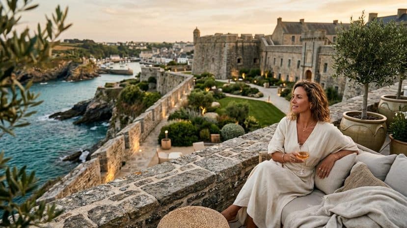 ParisSelectBook - Accor pose sa nouvelle marque de luxe Emblems dans une citadelle Vauban de Belle-Île-en-Mer