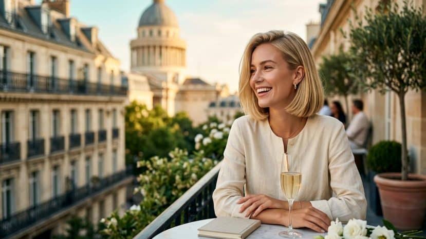 ParisSelectBook - Scandi bob, la coupe courte venue du Nord qui explose de 408% sur Google et détrône le carré cet été