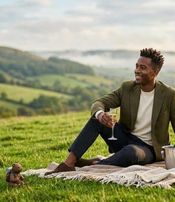 ParisSelectBook - Louis Vuitton dévoile une capsule masculine signée Pharrell inspirée d'un pique-nique dans la campagne anglaise