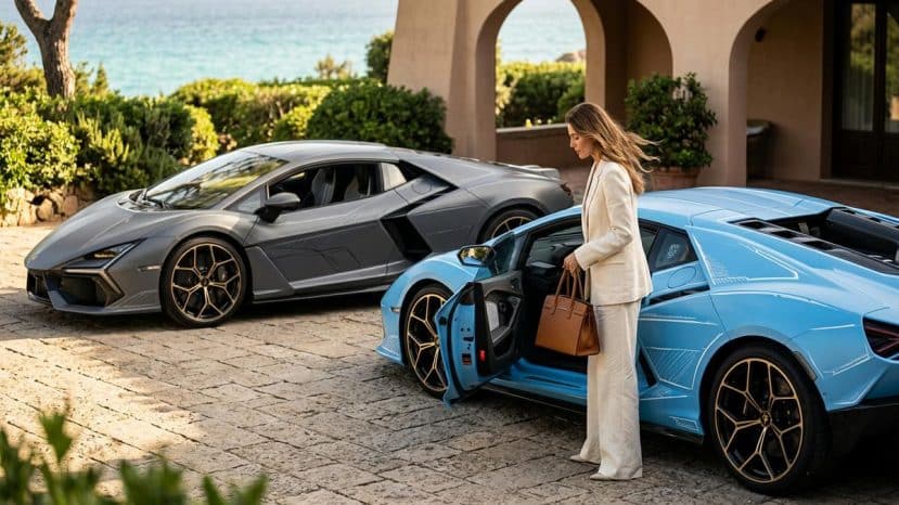 ParisSelectBook - Lamborghini dévoile deux Temerario jumelles à 250 000 euros habillées comme des pièces de haute couture