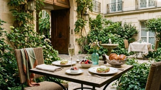 ParisSelectBook - Ils gardent jalousement ces terrasses cachées de Paris où bruncher loin de la foule tout l'été