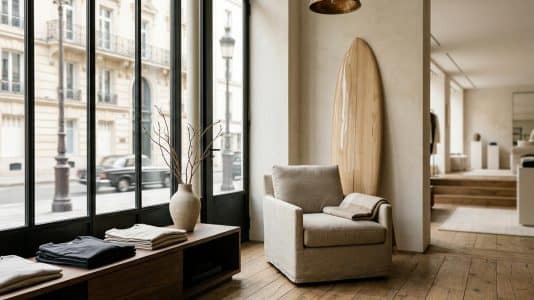 ParisSelectBook - James Perse pose son premier flagship parisien à deux pas de l'avenue Montaigne, sur 650 m² et trois niveaux