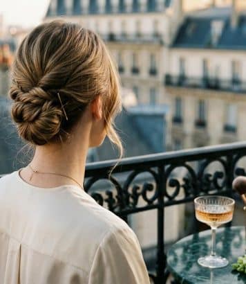 ParisSelectBook - Le French knot détrône le chignon classique et devient la coiffure française la plus recherchée sur Google