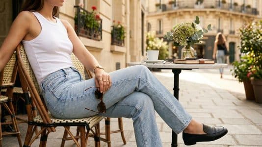 ParisSelectBook - Le jean Calvin Klein taille basse des années 90 fait son grand retour et devient l'obsession denim de la rentrée