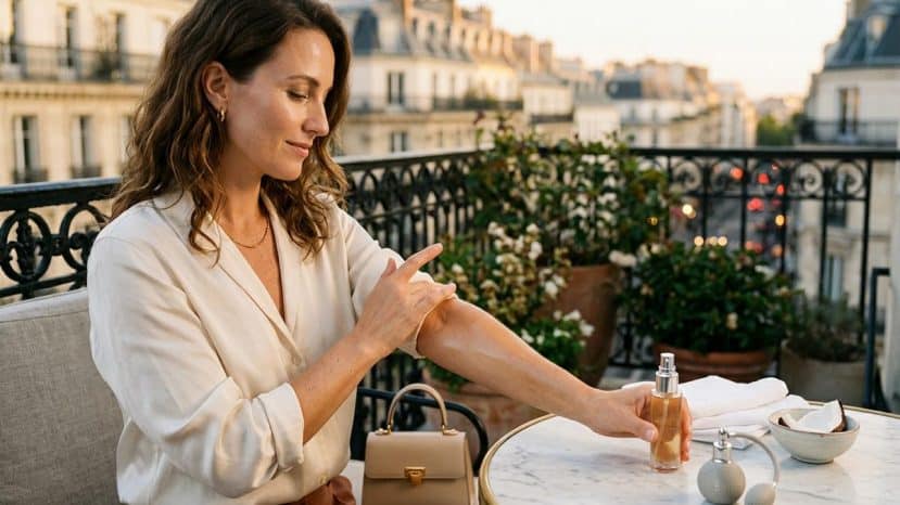 ParisSelectBook - Bonne mine express à 14,80 euros : cette eau de soleil Vitry teinte la peau sans une seconde d'exposition