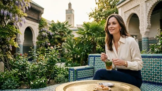 ParisSelectBook - Ce monument mythique de Paris fête ses 100 ans et cache une oasis andalouse de 3500 m² en plein 5e