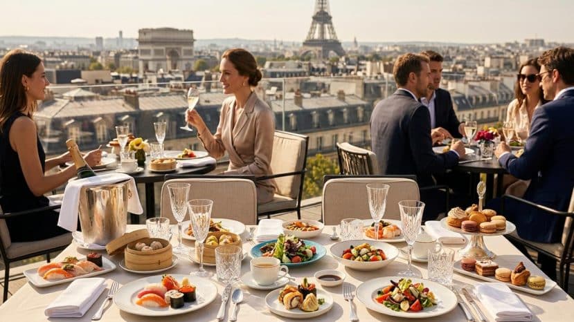 ParisSelectBook - Du Ritz au Peninsula, ces brunchs de luxe à Paris valent le détour dominical