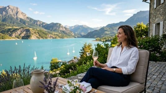 ParisSelectBook - Surnommée la Nice des Alpes, cette ville des Hautes-Alpes reste préservée du tourisme de masse malgré son lac turquoise
