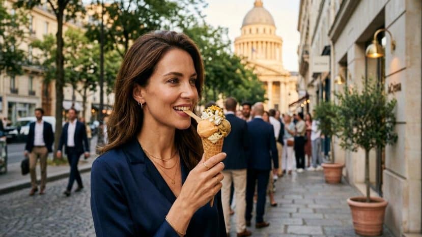 ParisSelectBook - Ils font la queue rue Soufflot pour ces glaces 100% végétales sacrées meilleures de Paris 2026